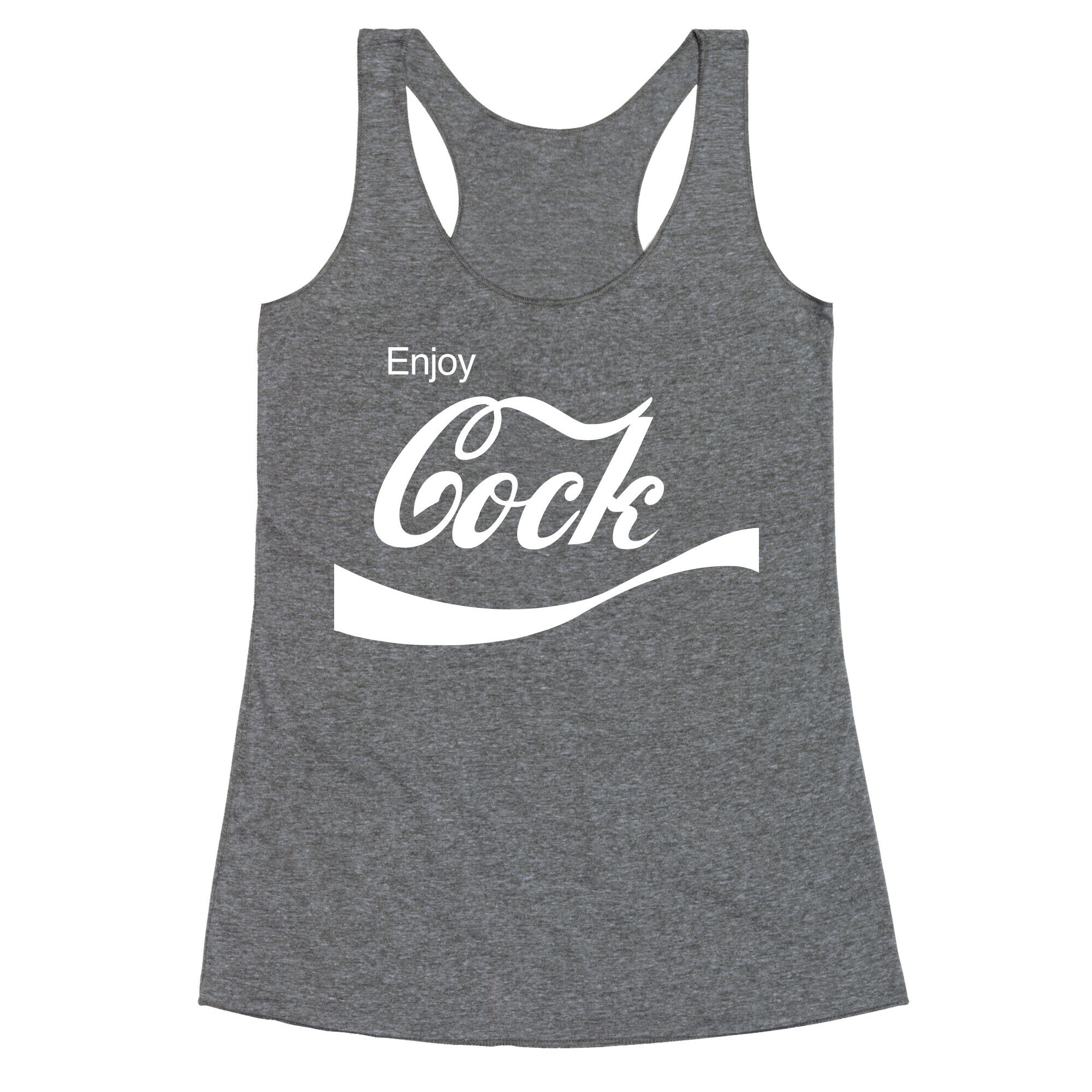 Enjoy Cock Racerback Tank